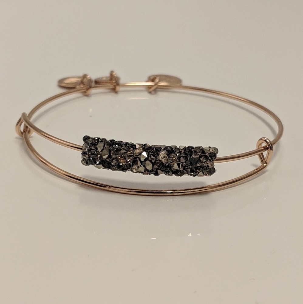 ALEX AND ANI Fine Rocks bangle - Swarovski!